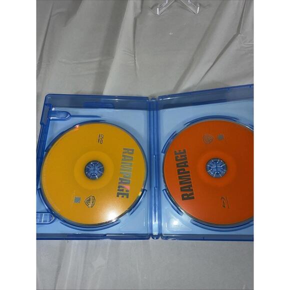 Rampage (Blu-ray, 2018) Brand New Sealed Dwayne Johnson - Picture 2 of 3